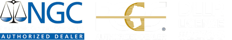 NGC, PCGS, DLLR Logos