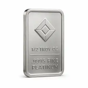 1/2oz Generic Platinum Bar