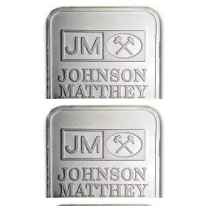 5oz Johnson Matthey Silver Bar