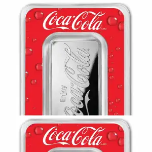 1oz Coca Cola Silver Bar
