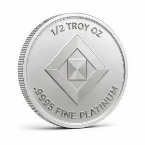 1/2oz Generic Platinum Round