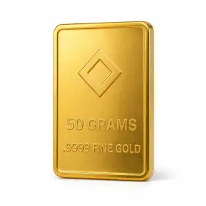 Generic 50g Gold Bar (No Card)