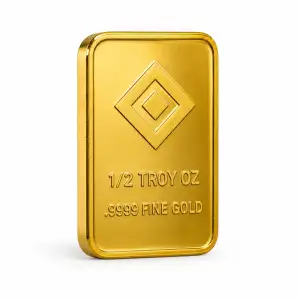 Generic 1/2oz Gold Bar (No Card)