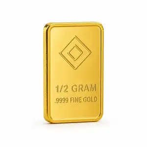 Generic 1/2g Gold Bar (No Card)