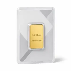 Generic 1/2g Gold Bar - Any Brand In Assay (Carded)