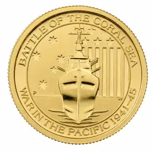 2015 1/10oz Gold - Battle of Coral Sea