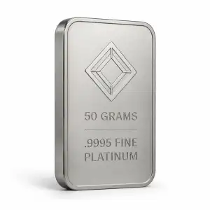 50g Generic Platinum Bar