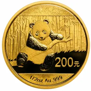 Any Year 1/2oz Chinese Gold Panda
