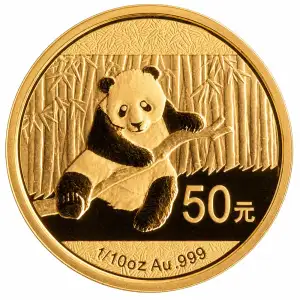 Any Year 1/10oz Chinese Gold Panda