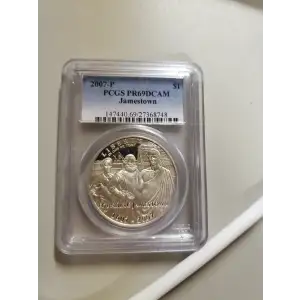 2007-P $1 Jamestown, DCAM