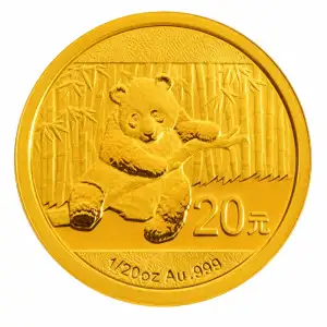 Any Year 1/20oz Chinese Gold Panda