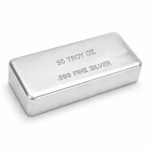 50oz Generic Silver Bar