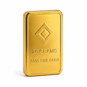 Generic 20g Gold Bar (No Card)