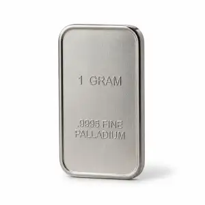 1g Generic Palladium Bar