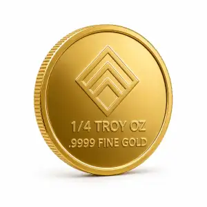Generic 1/4oz Gold Round