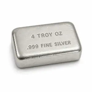 Any Mint 4 oz Generic Silver Bar