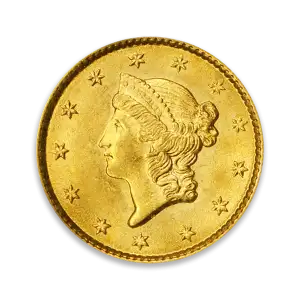 Gold Dollar (1849 - 1889) - Circ