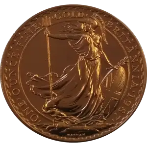 Any Year 1oz British Gold Britannia - 22k (1987-2012) (2)